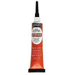 Pebeo Vitrea 160 Outliner - Pepper Red, Outliner, 20 ml tube
