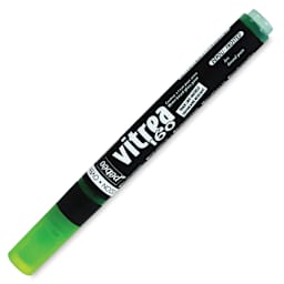Pebeo Vitrea 160 Paint Markers - Aniseed Green, Frosted