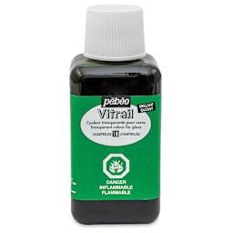 Pebeo Vitrail Paint - Chartreuse, 250 ml bottle