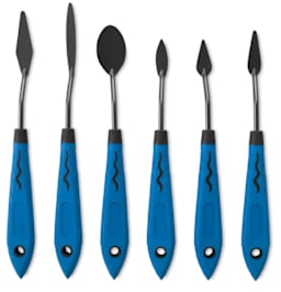 Blick Comfort Grip Palette Knives by RGM - Basic, Set of 6