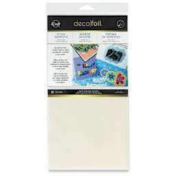 iCraft Deco Foil Foam Adhesive Sheets - Pkg of 2 - front of packaging