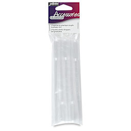 Pebeo Fantasy Plastic Droppers - Front of package of 5 Plastic Droppers