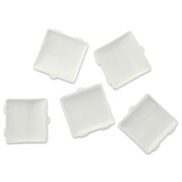 Holbein Watercolor Palette Removable Pans - Pkg of 5, Large Pans front