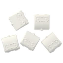 Holbein Watercolor Palette Removable Pans - Pkg of 5, Large Pans back