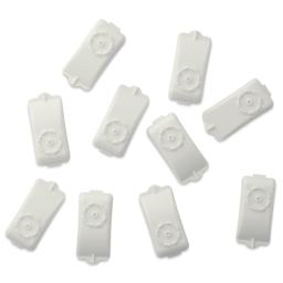 Holbein Watercolor Palette Removable Pans - Pkg of 10, Small Pans back