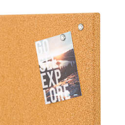 U Brands Square Cork Bulletin Boards - 14" x 14"
