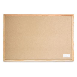 MasterVision Pine Wood Frame Chalkboard - 24" x 36" (Back)