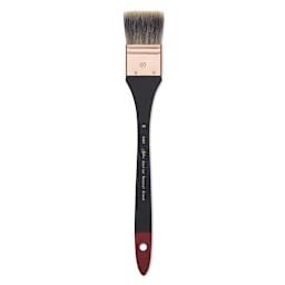 Silver Brush Atelier Badger Blend Mottler Brushes - Single Brush shown upright
