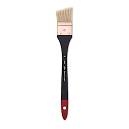 Silver Brush Atelier Hog Bristle Angle Mottler Brush - Size 40