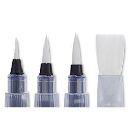 Close-up of brushes