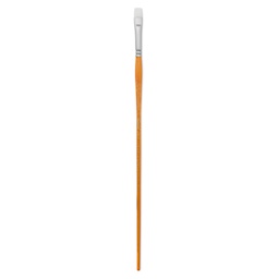 Utrecht Series 300 White Taklon Brush - Bright, Size 4, Long Handle