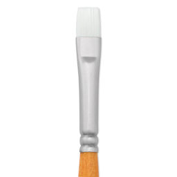 Utrecht Series 300 White Taklon Brush - Bright, Size 4