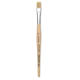 Da Vinci Junior Synthetic Bristle Brush - Flat, Size 12