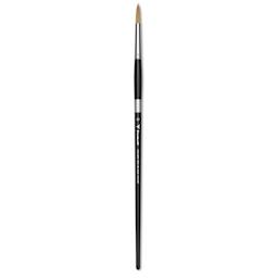 Trekell Synthetic Gold Taklon Brush - Round, Long Handle, Size 20