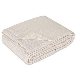 Trimaco Stay Put Canvas Drop Cloth - 9' x 12' Drop cloth with Spill Block, folded