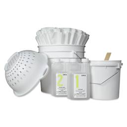 Golden Crash Paint Solids Waste Water Cleaning System Solutions Kit, contents