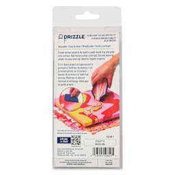 FolkArt Drizzle Flexible Paint Tray and Comb Tools - Set of 2, back of the packaging