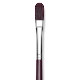 Utrecht Tuscan Synthetic - Filbert, Size 4, Long Handle