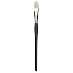 Utrecht Natural Chungking Pure Bristle Brush - Filbert, Size 12, Long Handle
