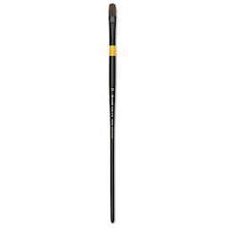 Utrecht Manglon Synthetic Brush - Filbert, Size 12, Long Handle