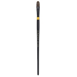 Utrecht Manglon Synthetic Brush - Filbert, Size 16, Long Handle