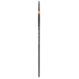 Utrecht Manglon Synthetic Brush - Flat, Size 2, Long Handle
