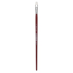 Utrecht Series 232 Synthetic White Nylon Sable Brush - Bright, Size 10