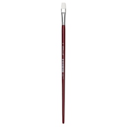 Utrecht Series 232 Synthetic White Nylon Sable Brush - Bright, Size 12