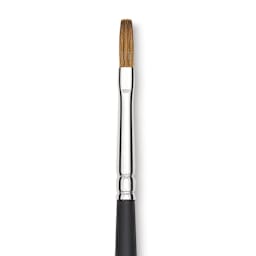 Blick Masterstroke Finest Red Sable Brush - Flat, Size 3, Long Handle close-up