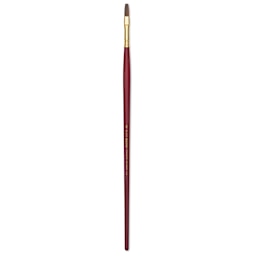Blick Master Synthetic Kolinsky Brush - Long Handle, Flat, Size 8