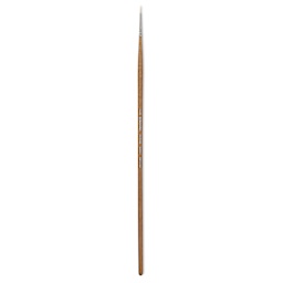 Escoda Futura Synthetic Bristle Brush - Series 5400, Round, Size 2/0, Long Handle