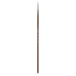 Escoda Futura Synthetic Bristle Brush - Series 5410, Short Filbert, Size 0, Long Handle