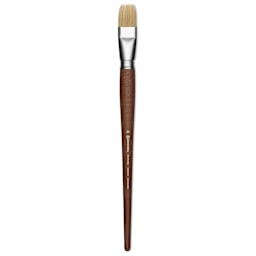 Escoda Futura Synthetic Bristle Brush - Series 5420, Bright, Size 24, Long Handle
