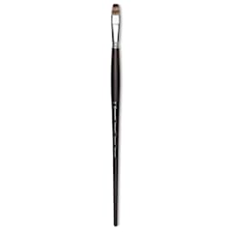 Escoda Vintage Synthetic Brush - Bright, Long  Handle, Size 14
