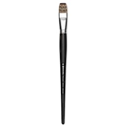 Escoda Vintage Synthetic Brush - Bright, Long  Handle, Size 22