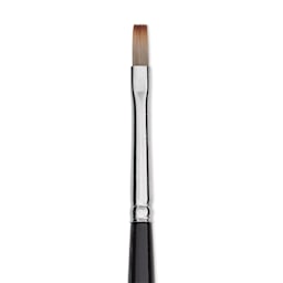 Trekell Spectrum Brush - Bright, Long Handle, Size 2, close up