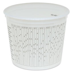 Plastic Tub - 5 qt, with ratio measurments