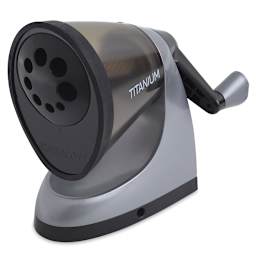iPoint Manual Pencil Sharpener - Angled view showing 8 pencil settings