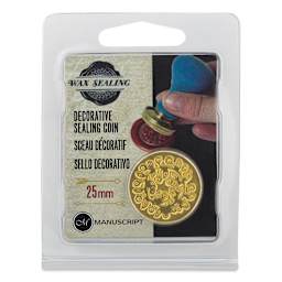 Manuscript Large Sealing Coins - Front view of Berry Wreath package