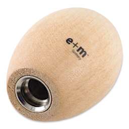 E and M Think Big Sharpener - Angled view of Maple Sharpener
