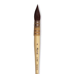 Raphaël Kazan Squirrel Quill Mop Brush - Mop, Size 4
