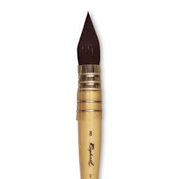 Raphaël Kazan Squirrel Quill Mop Brush - Mop, Size 8