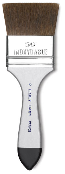 Isabey Squirrel Flat Wash - 2" wide brush upright