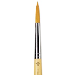 Da Vinci Junior Synthetic Brush - Round, Short Handle, Size 10 close-up