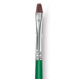 Blick Economy Ox/Pony Hair Brush - Bright, Long Handle, Size 2