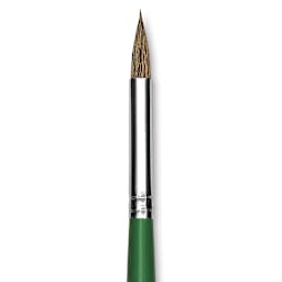 Blick Economy Ox/Pony Hair Brush - Round, Long Handle, Size 10 close up