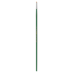 Blick Economy Golden Taklon Brush - Bright, Long Handle, Size 0