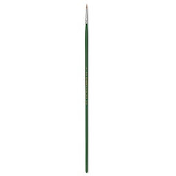 Blick Economy Golden Taklon Brush - Round, Long Handle, Size 0