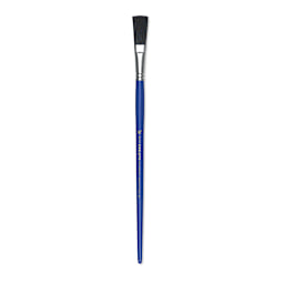 Blick Scholastic Black Bristle Brush - Extended, Long Handle, Size 3/4"