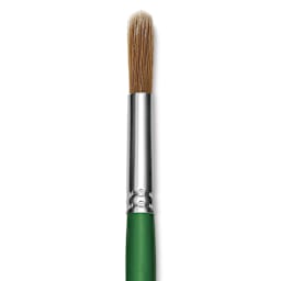 Blick Economy Golden Nylon Brush - Round, Long Handle, Size 14